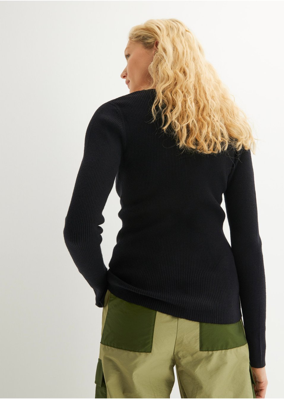 Pull à décolleté cœur