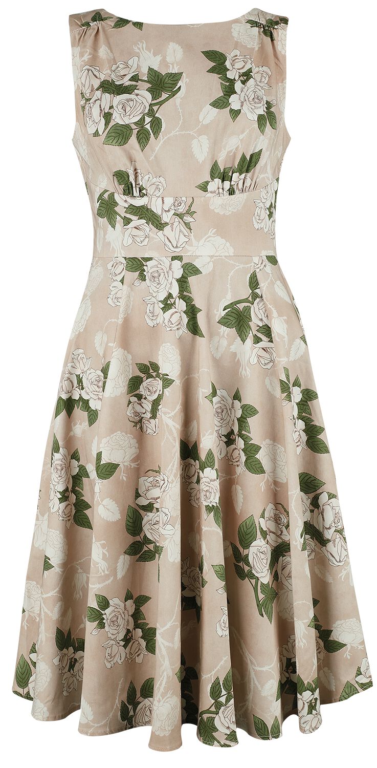 Viola Floral Swing Dress | H&R London Robe mi-longue