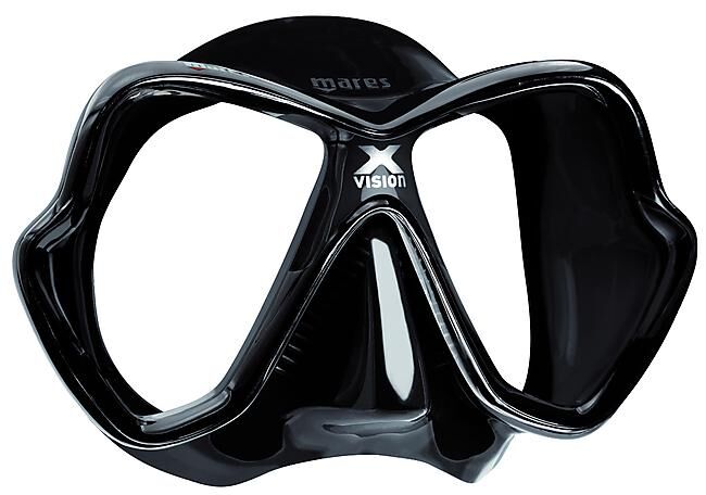 MARES - MASQUE DE PLONGEE X VISION - SILICONE NOIR