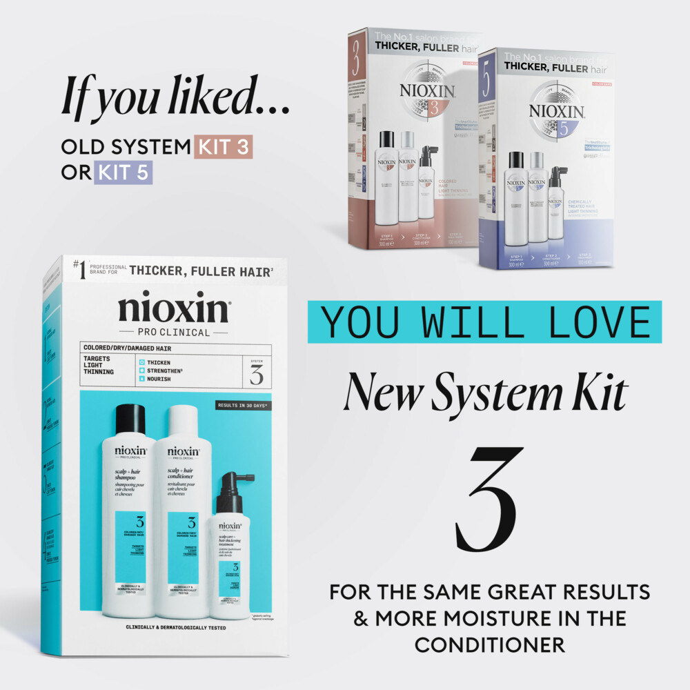 Nioxin System 3 Trial Kit3 stuks