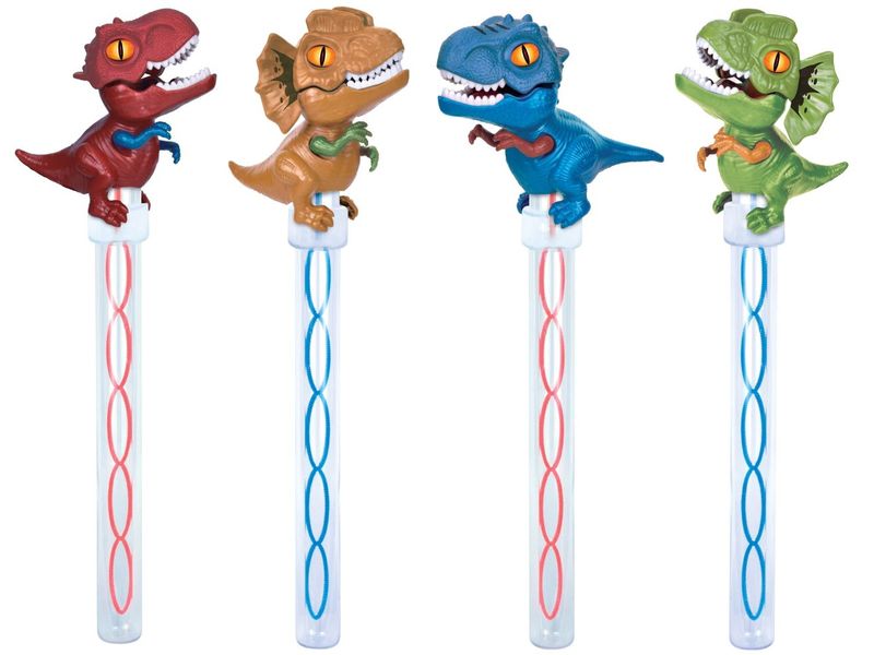 Totally Seifenblasen Dino Bite Bubble Stick assortiert Seifenblasen