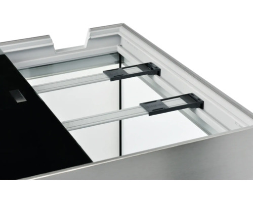EHEIM proximaTEC 325 aquariumcombinatie inclusief filter, LED-verlichting, verwarming en witte kast