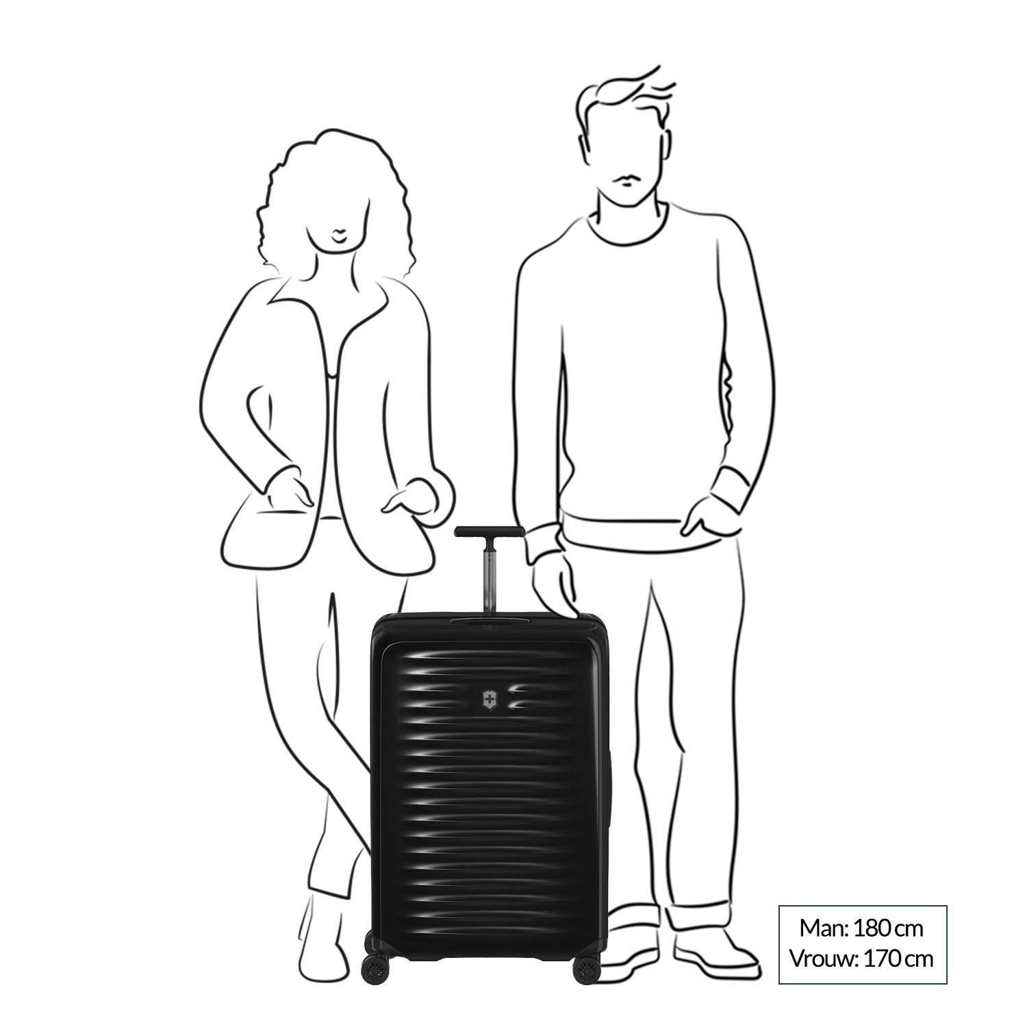 Victorinox Airox Large Hardside Case silver