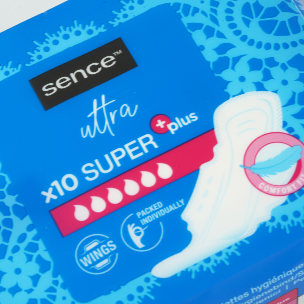 6x Sence Maandverband Super Plus10 stuks