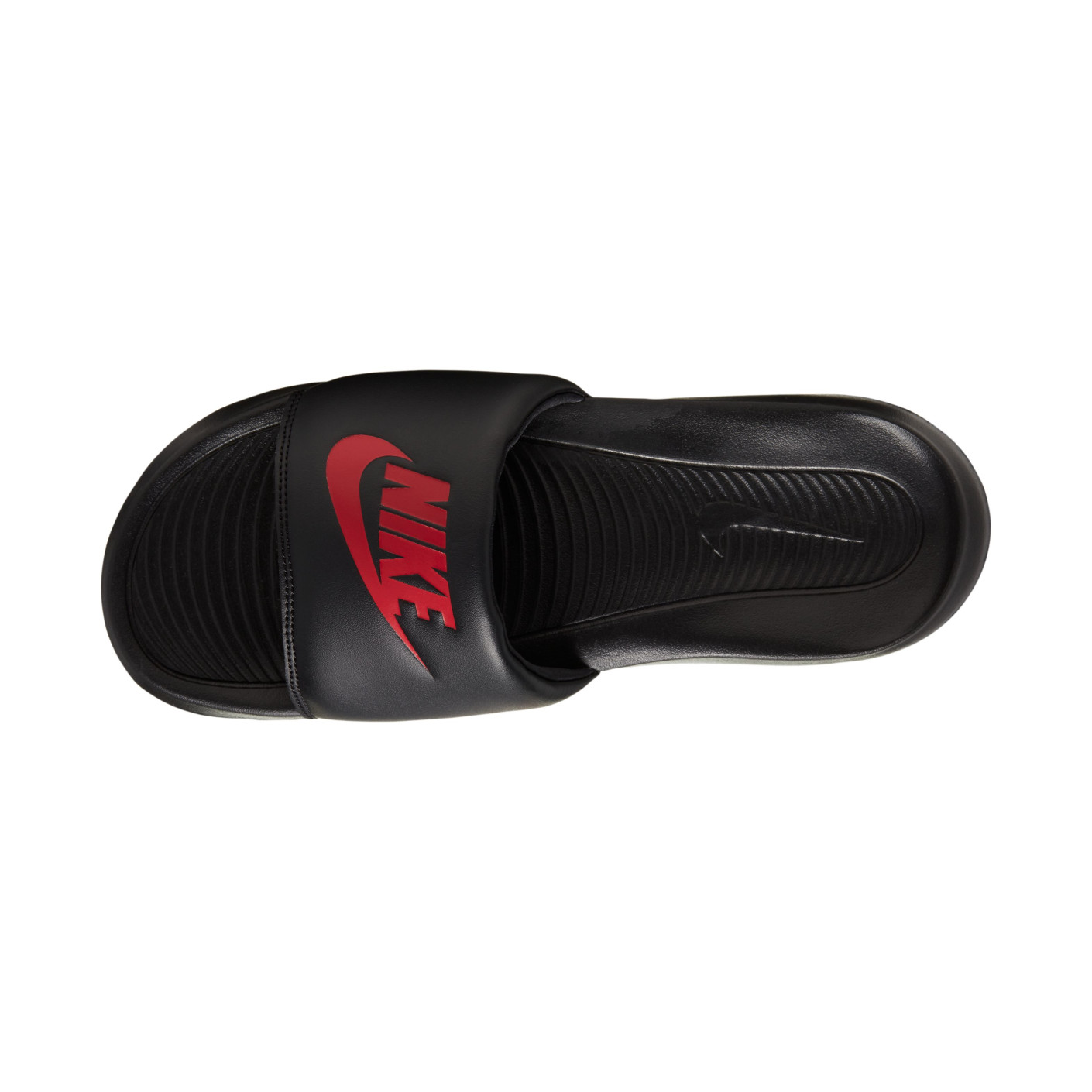 Nike Victori One Slippers Zwart Rood Zwart