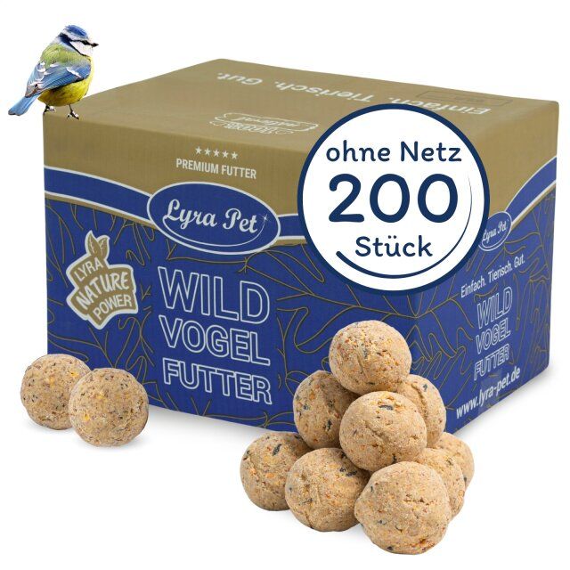 Lyra Pet® Meisenknödel Basic ohne Netz à 90 g = 18 kg