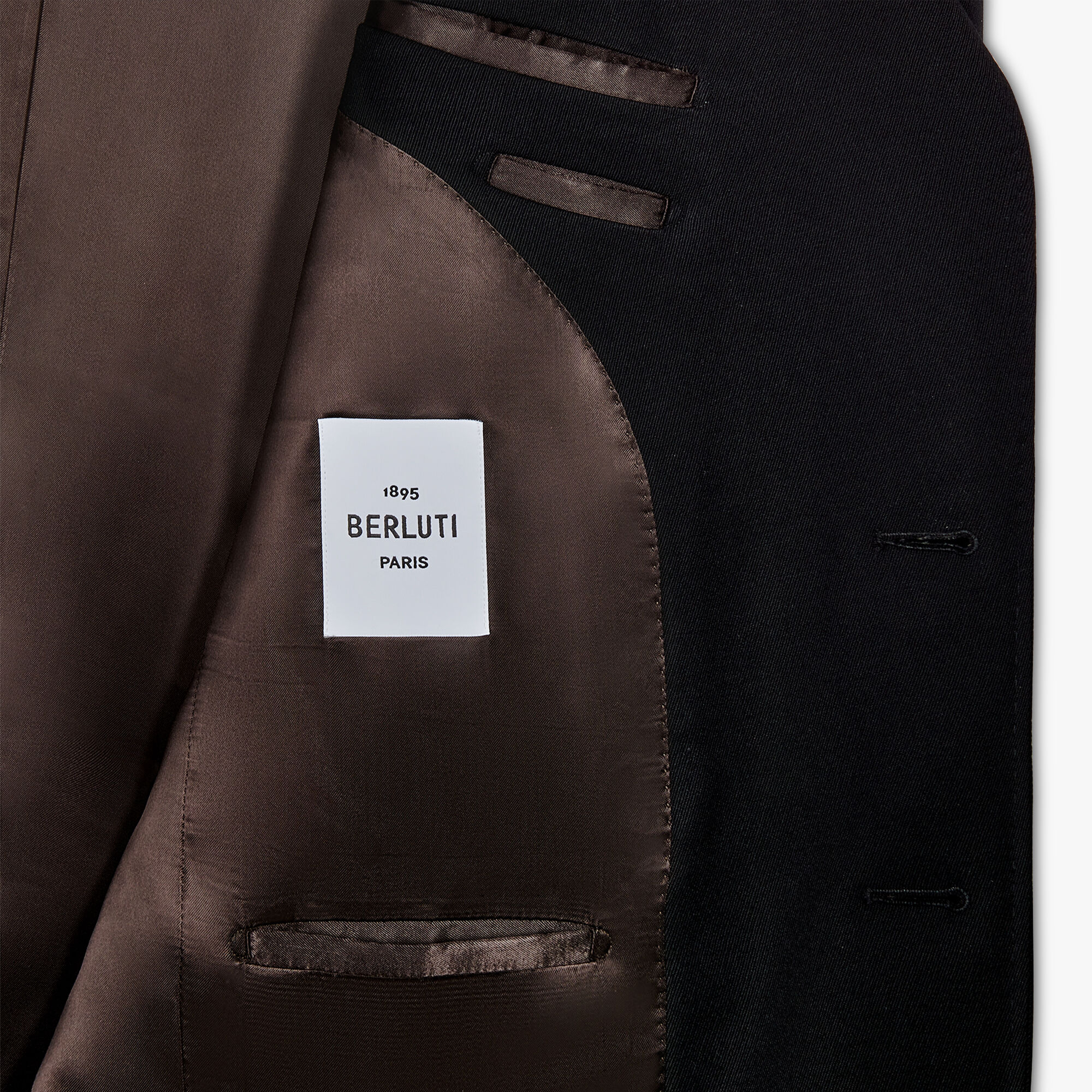 Veste Formelle Doublee En Laine