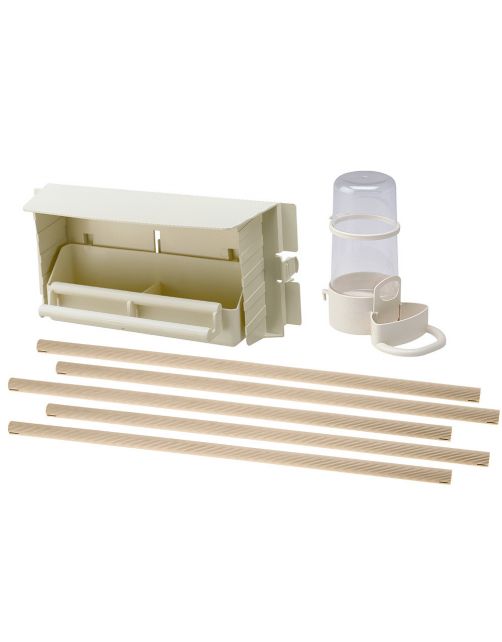 Ferplast Voliere Hemmy - Vogelverblijven - 84.5x65.5x165 cm Wit