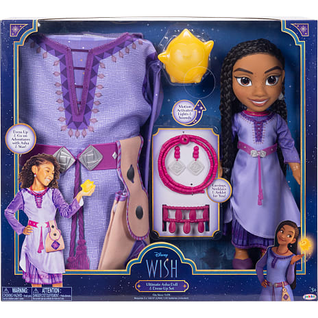 Wish ultimate asha doll & dress up sæt