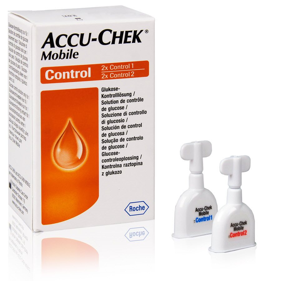 ACCU-CHEK Mobile Kontroll-Lösung<br>1 Stück, Lösung, 2x2