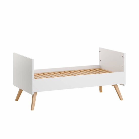 Vintage Vox Lit   Blanc / Chêne        70 x 140 cm   de               Vox
