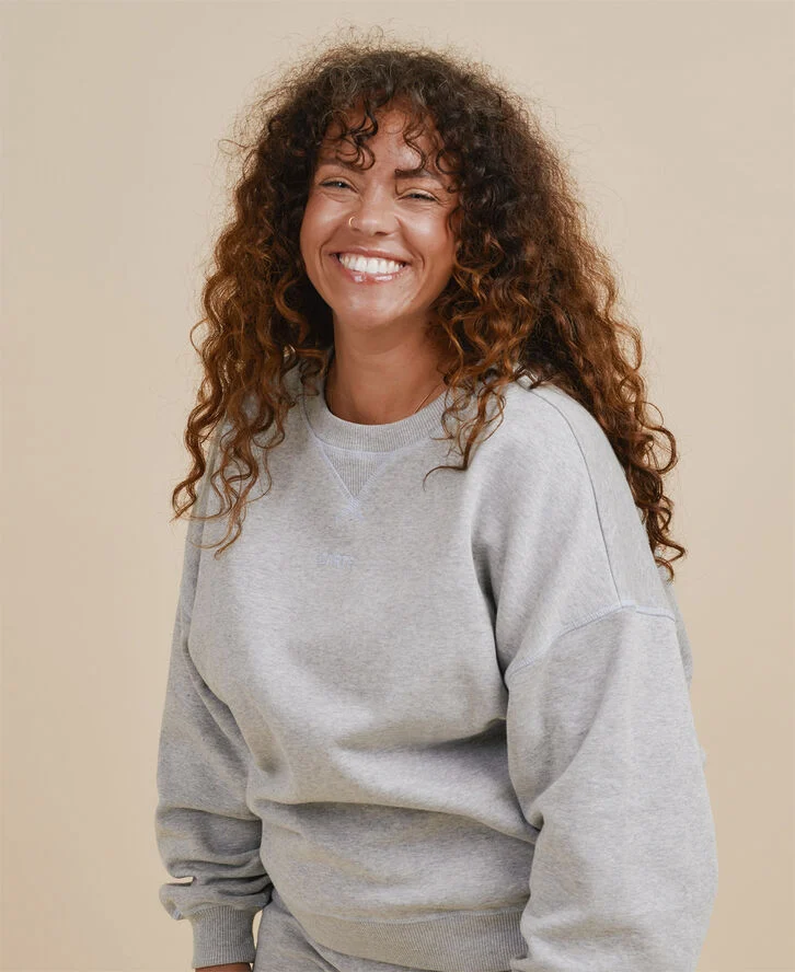 Cartel Copenhagen Avalanche Logo Sweatshirt - Grey Melange Lysegrå