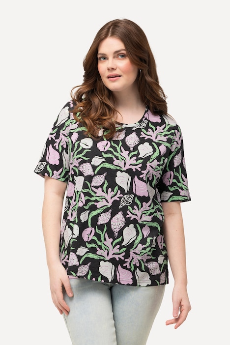 T-Shirt, Meeresmotive, Classic, Rundhals, Halbarm