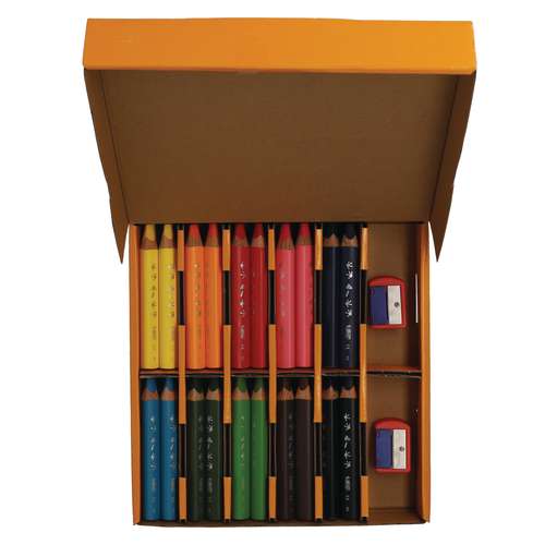 BIC® Kids MULTISURFACE Buntstifte, 40er-Set