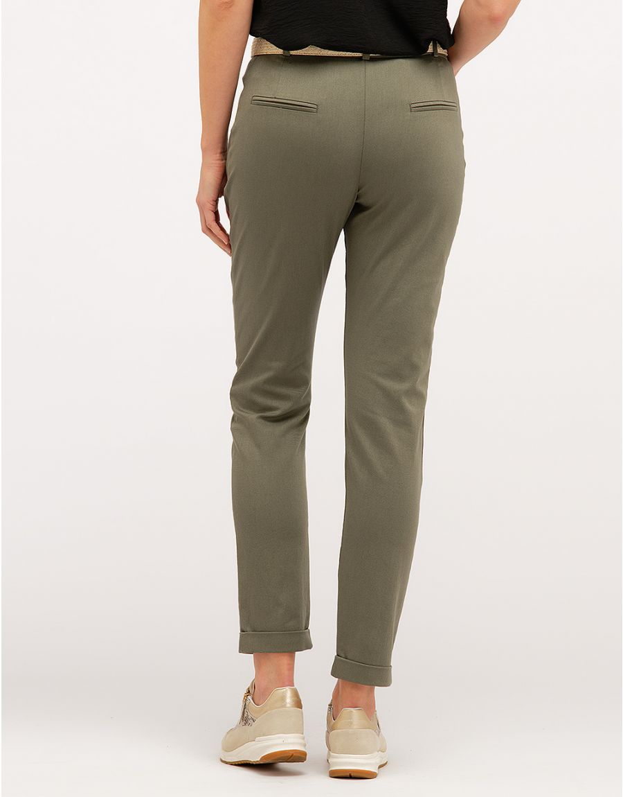 Pantalon jegging kaki