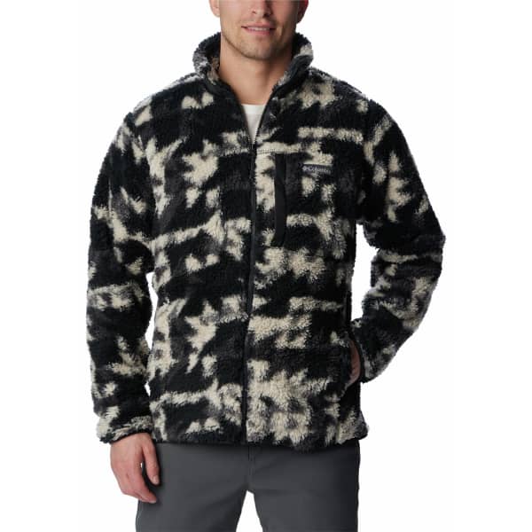 Veste polaire COLUMBIA WINTER PASS M PRINT FLEECE FZ BLACK QUILTED