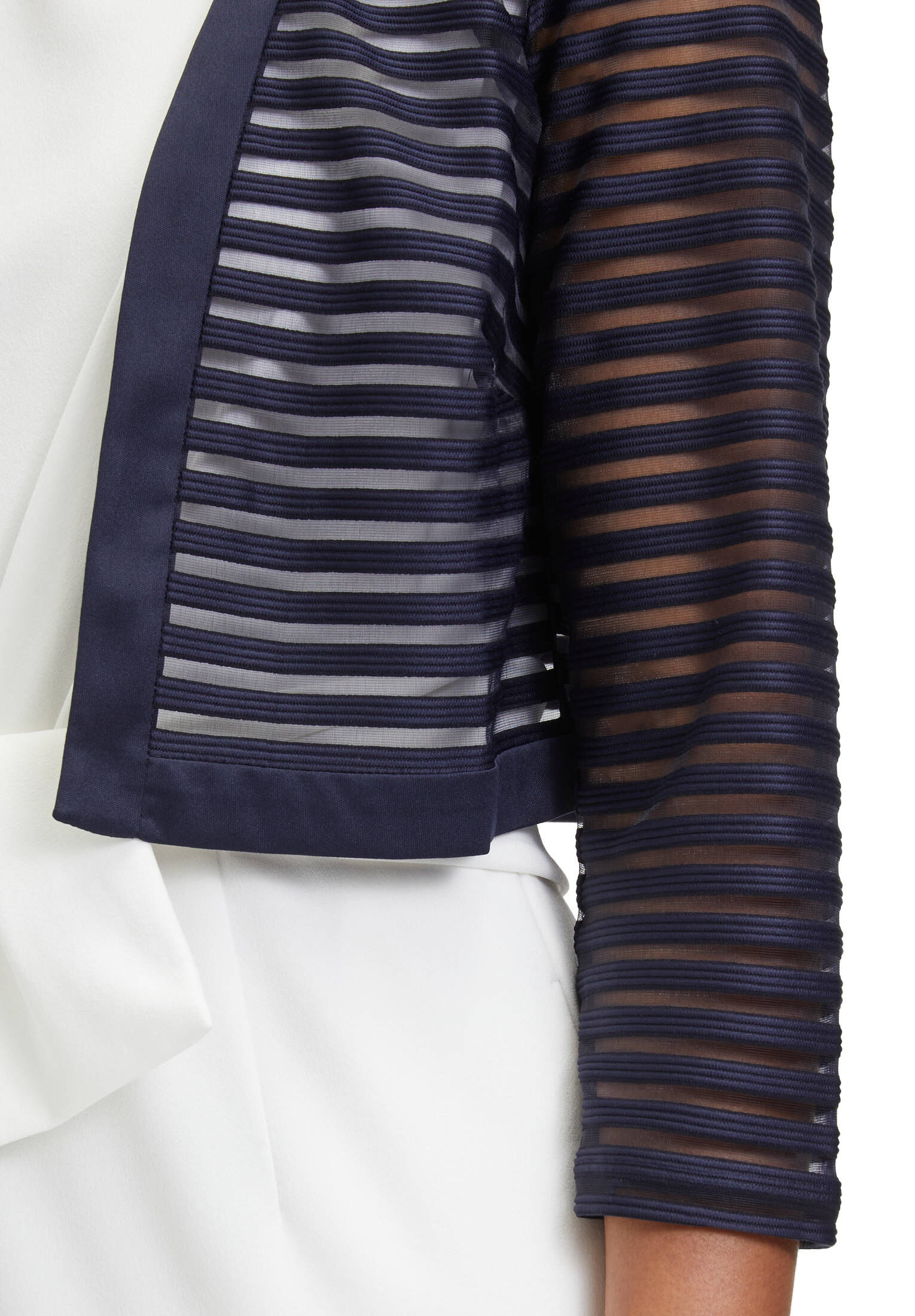 Vera Mont| Damen Bolero-Jacke ohne Verschluss