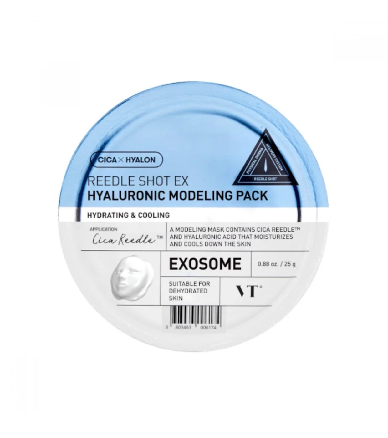 VT Cosmetics - Máscara Facial Reedle Shot Ex Hyaluronic Modeling