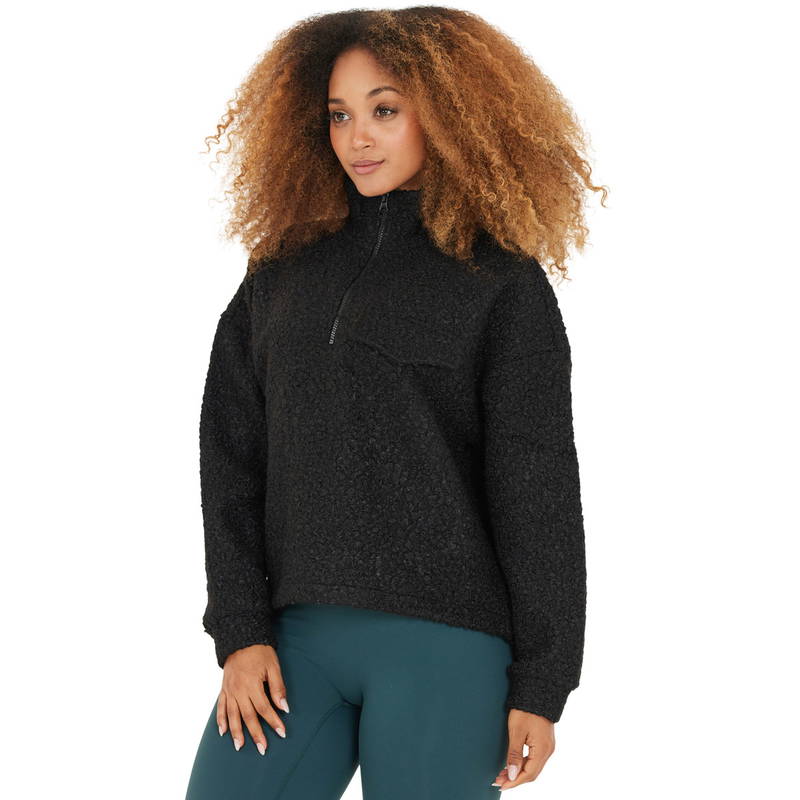 Athlecia Florrie Sherpa Half Zip Fleecetrøje Dame
