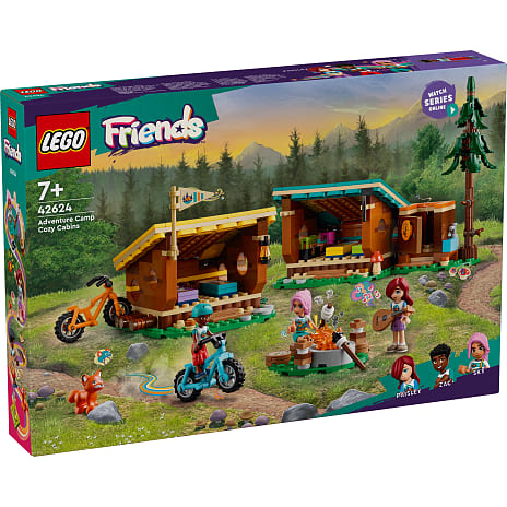 LEGO Friends camp hyggelige hytter 42624
