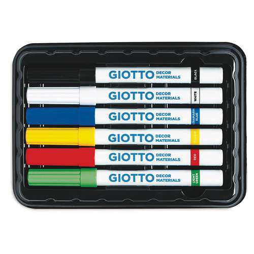 GIOTTO Decor Materials Faserstifte-Sets