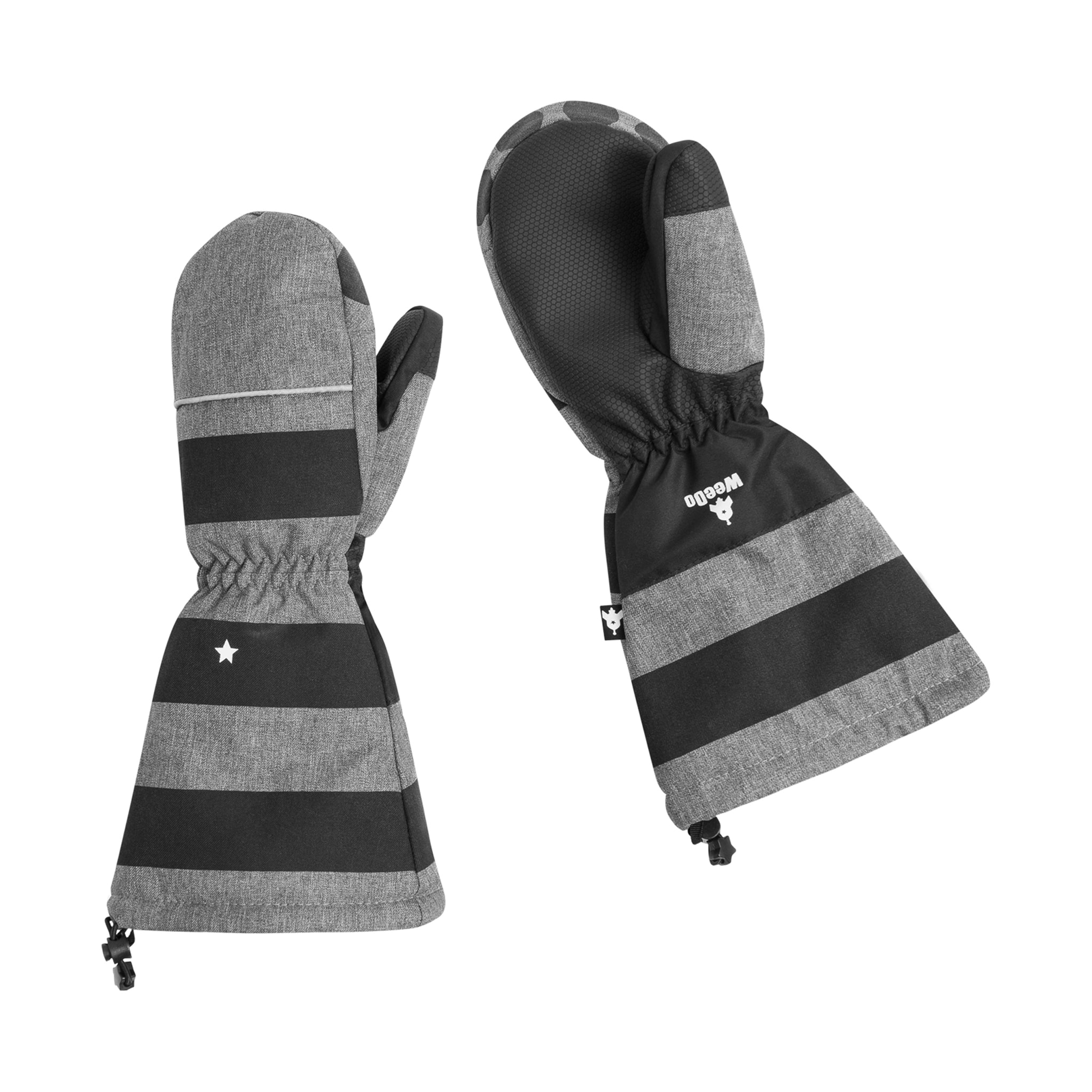 WeeDo Racoondo Mittens<br>Lange varme, myke vind- og vanntette!