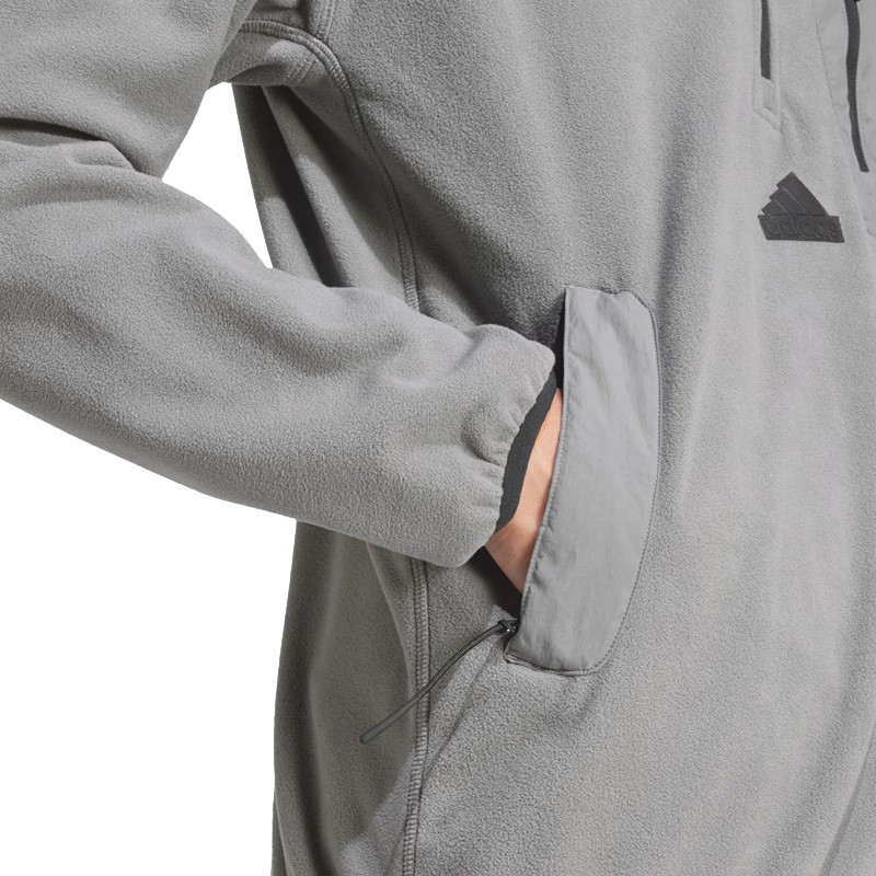 Sweat polaire Adidas City Escape gris
