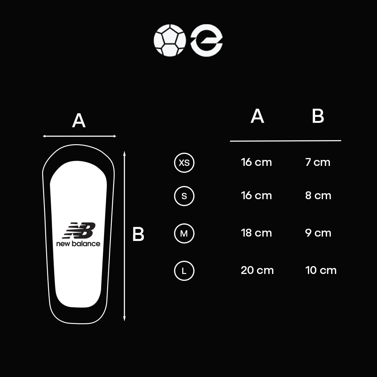 Caneleira New Balance Furon Pro Slip Guard