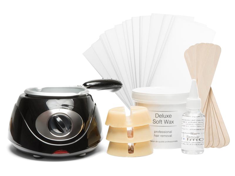 Rio Warm-Wachs-Set Total Body Waxing 400 ml Waxing-Set mit Wachserhitzer