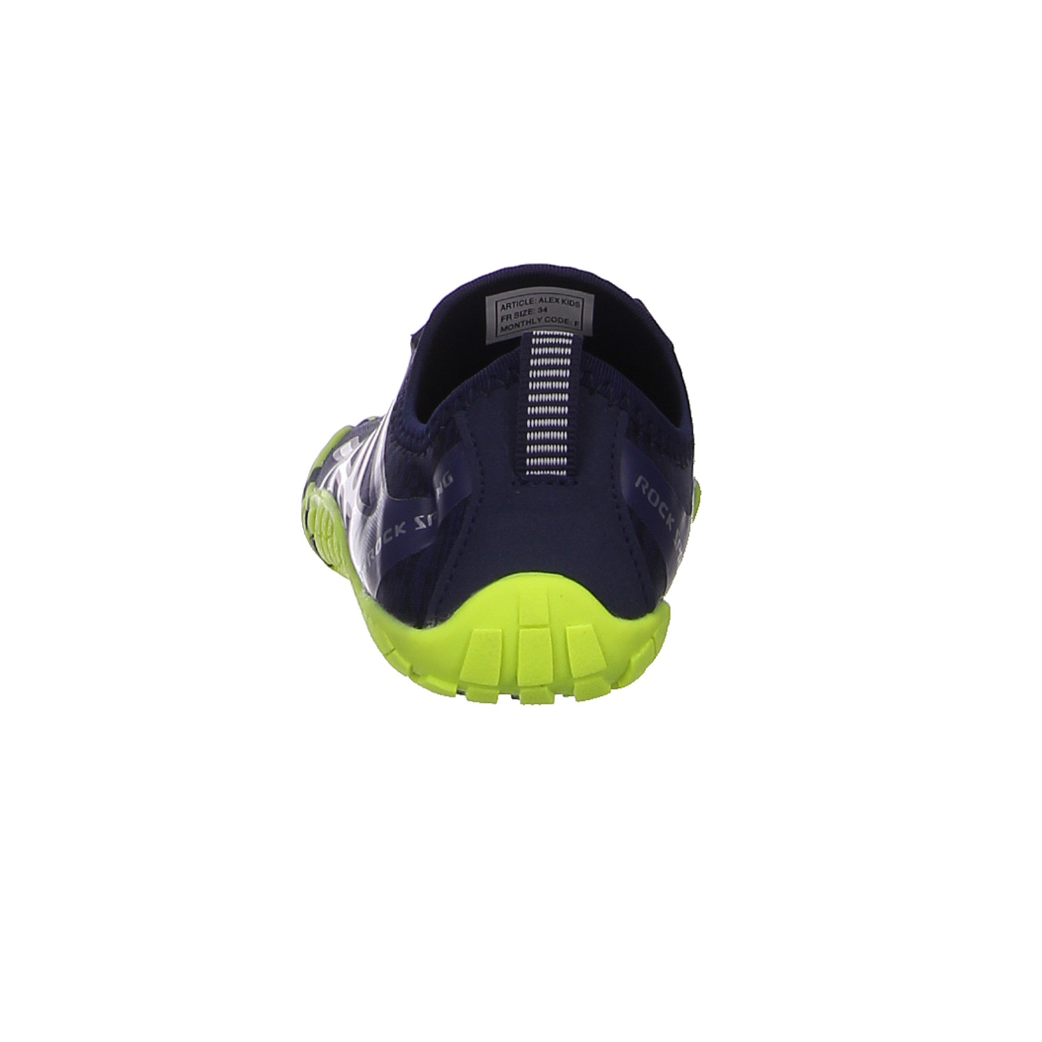 Rockspring Barfußschuh schwarz blau