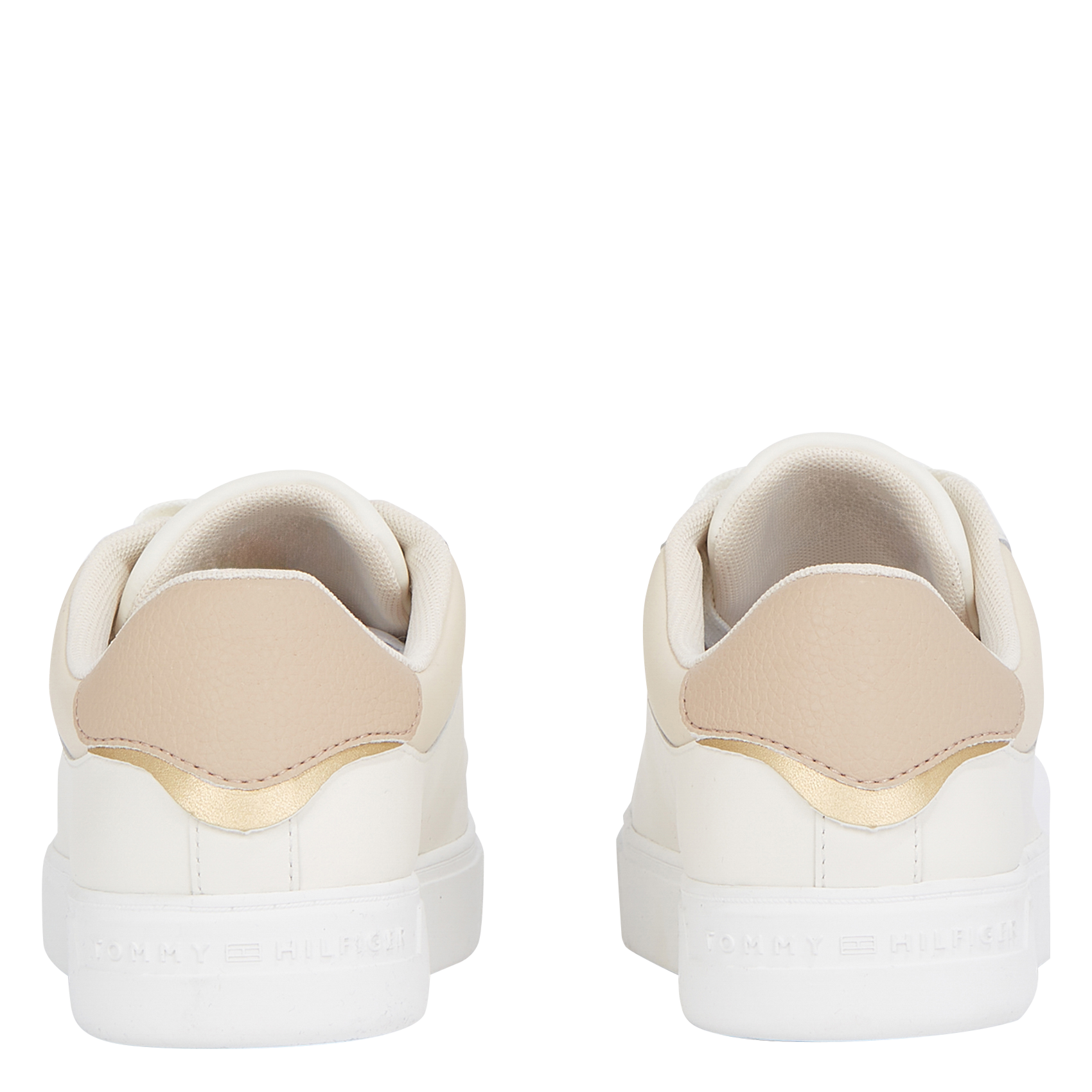 Baskets basses en cuir | Beige