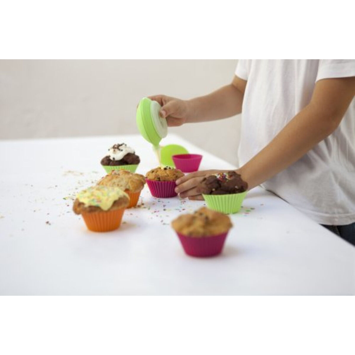 Muffinsform 10 cm (6 stk)