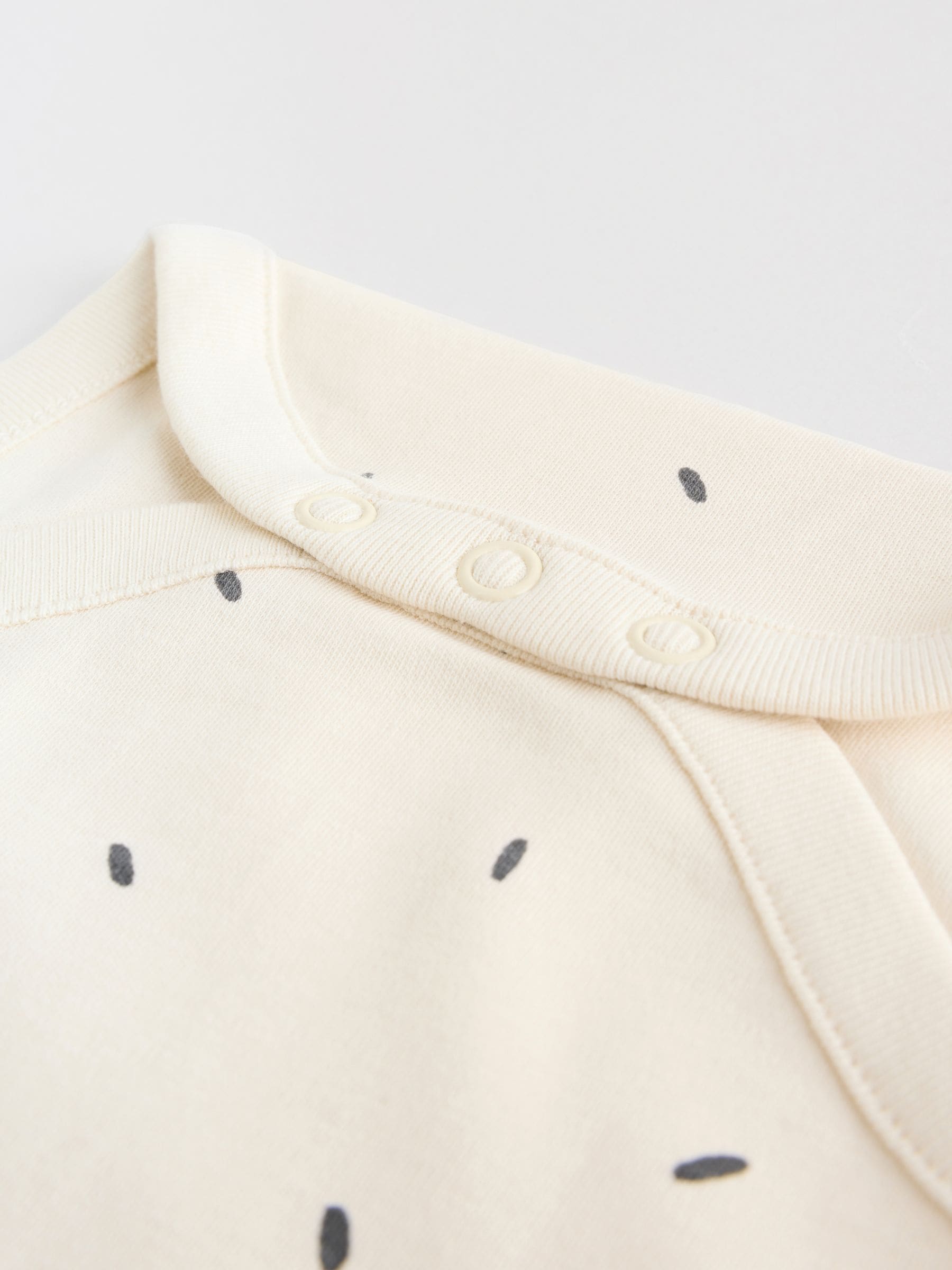 Monochroom - Set van 5 rompers met lange mouwen