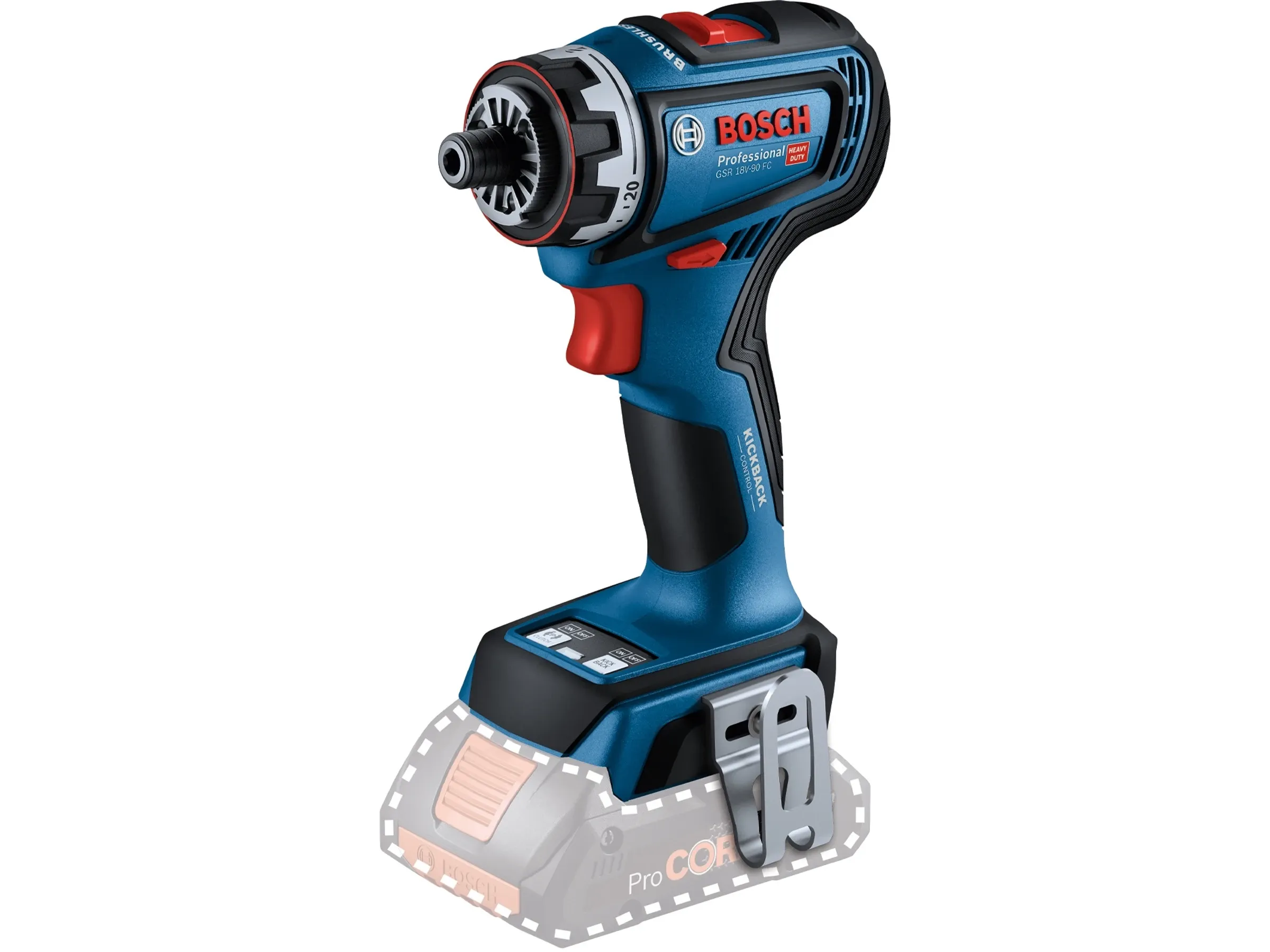 Bosch Professional Akku-Bohrschrauber GSR 18 V-90 FC