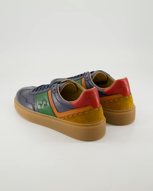 La Martina LFM251.010.3200 Sneaker in Blau