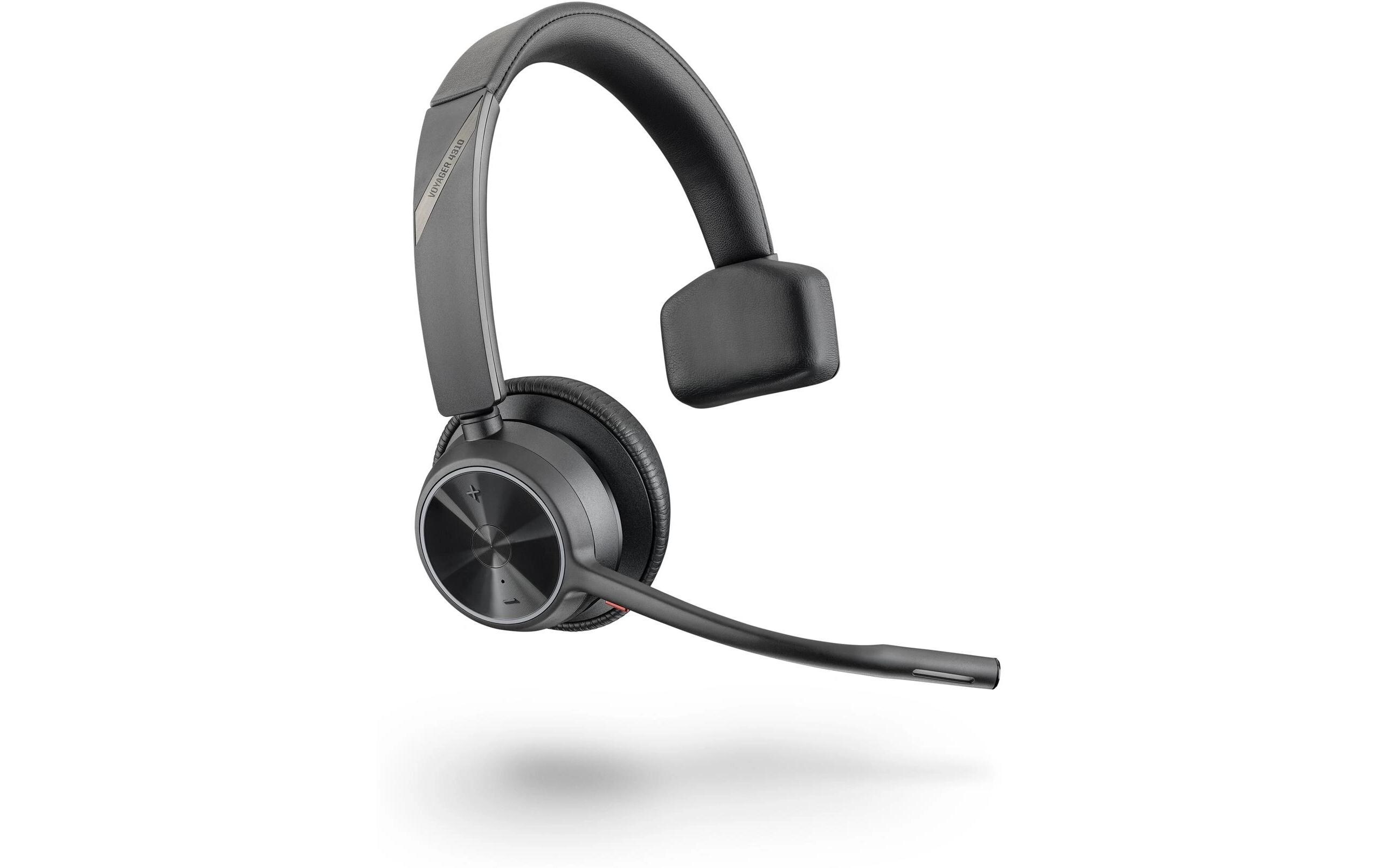 Headset Poly Voyager 4310 MS Mono USB-C, inkl. Ladestation<br>Poly Voyager Bluethootbüro-Headsets