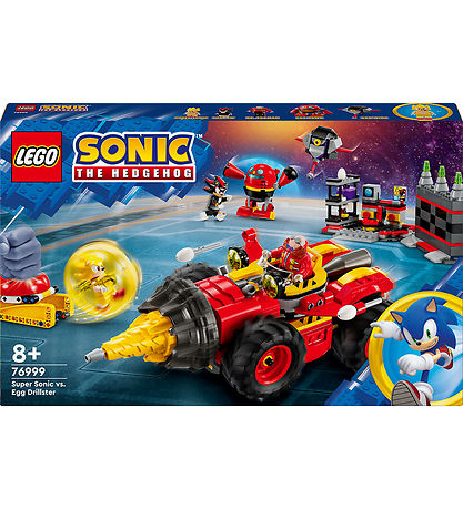 LEGO? Sonic The Hedgehog - Super Sonic Med Egg Drillster 76999 -