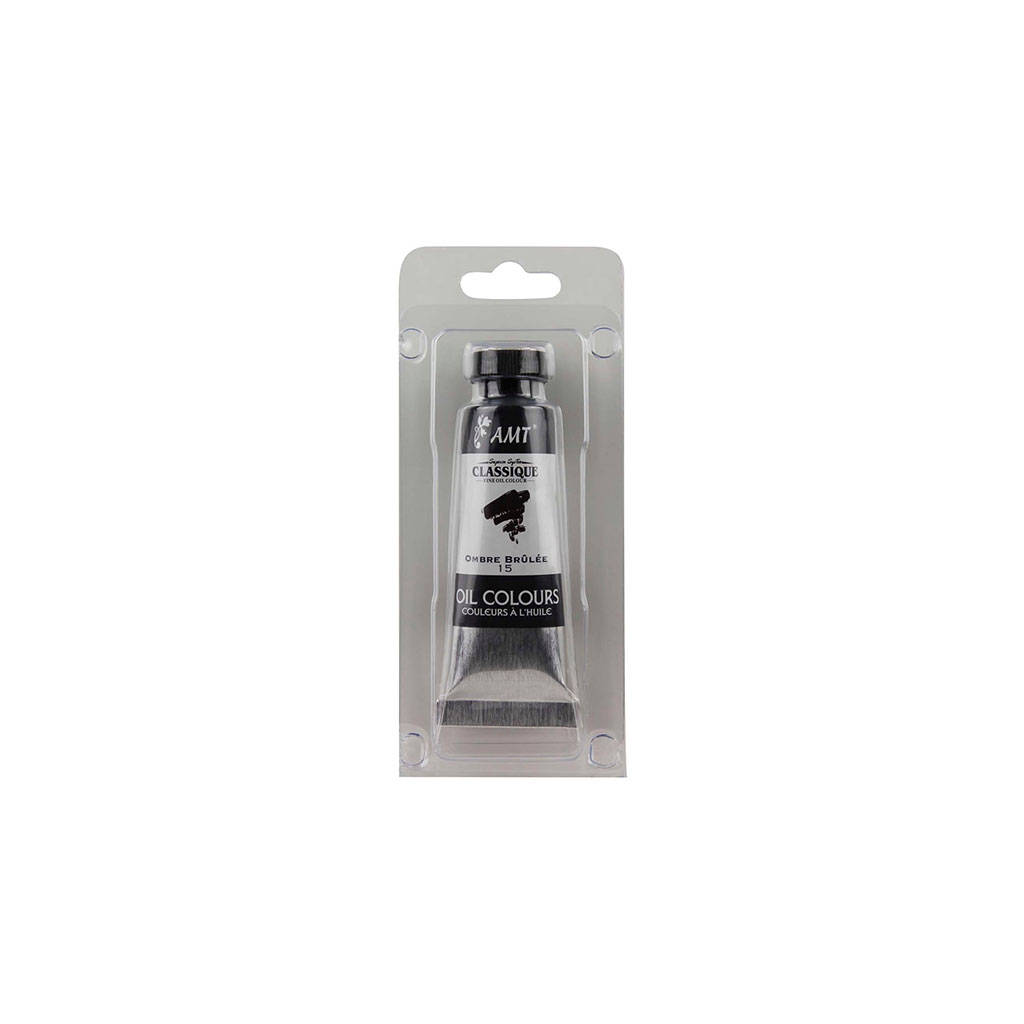 Peinture à l'huile ombre brûlée 45ml