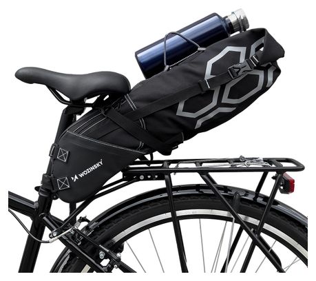 Sacoche de selle de vélo Wozinsky 12L - Noir