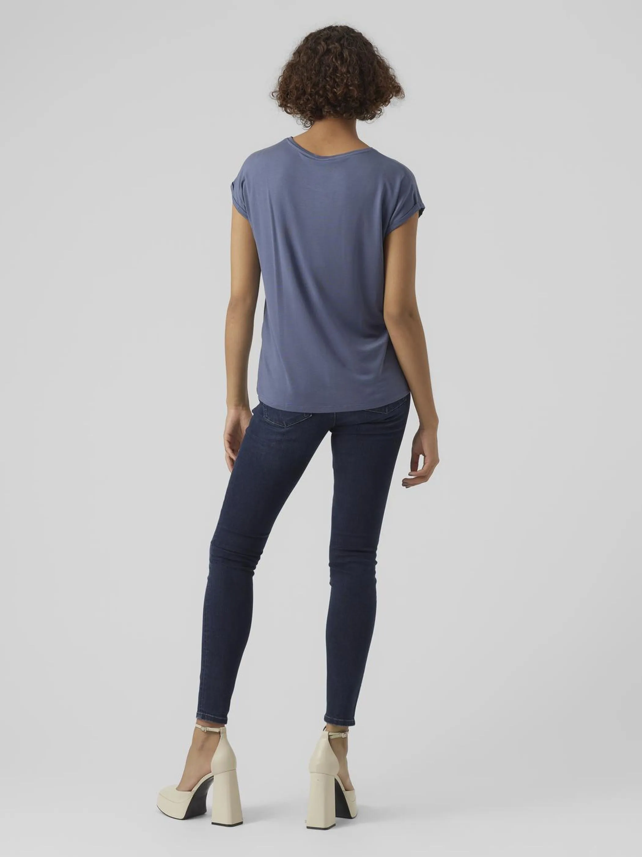 Vero Moda VMAVA PLAIN SS TOP GA Shirt