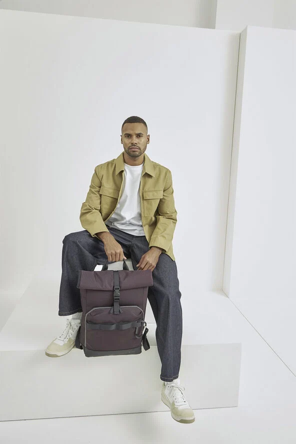 JOST LINDBERG Courier Backpack Wine