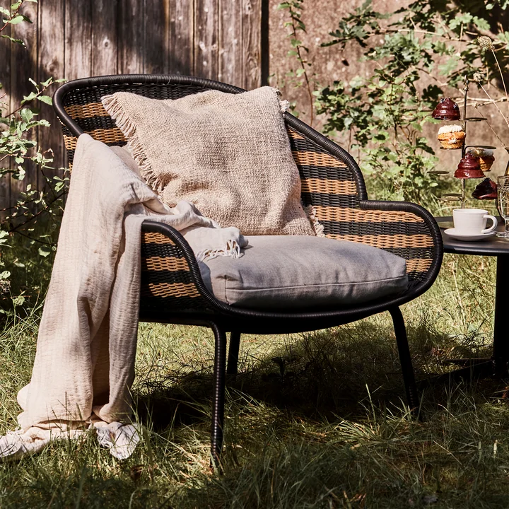 House Doctor - Hapur Outdoor Lounge-Sessel, natur
