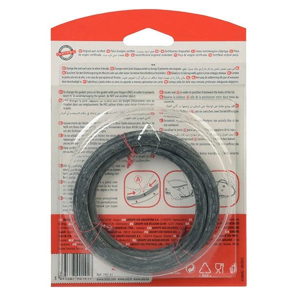 Joint en silicone pour autocuiseur et Cocotte-Minute® 6L Seb