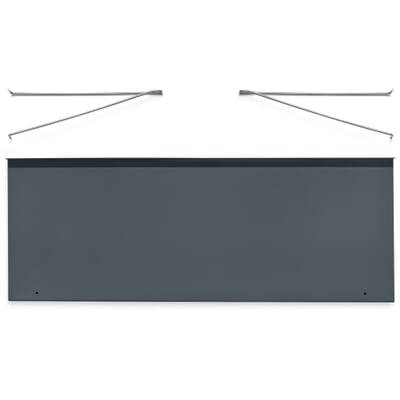 Boden zu Wandregal RM3, RAL 7012 Basaltgrau