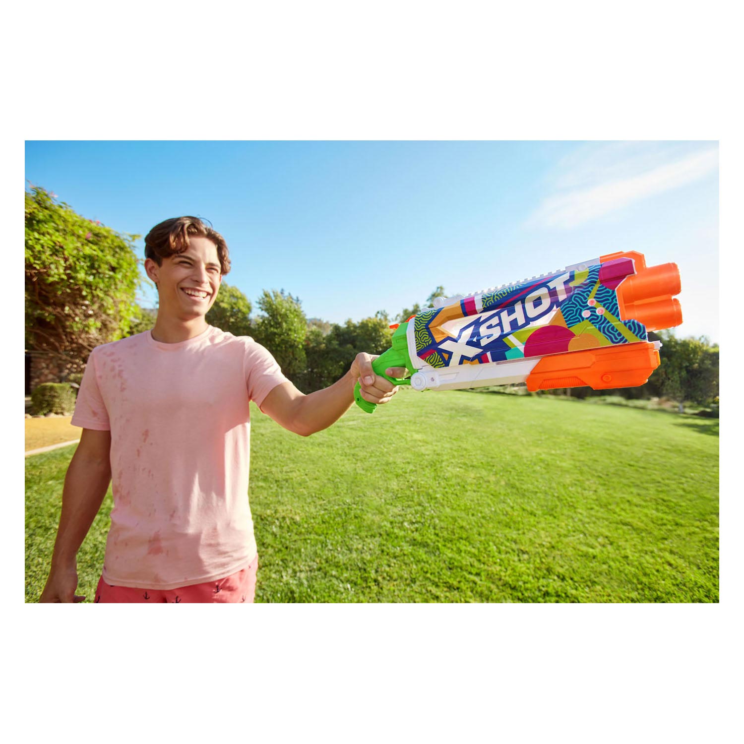 X-Shot Waterpistool Fast Fill Skins Pump Action, 500ml