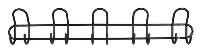 Knagerække P-5 sort 68,5 cm