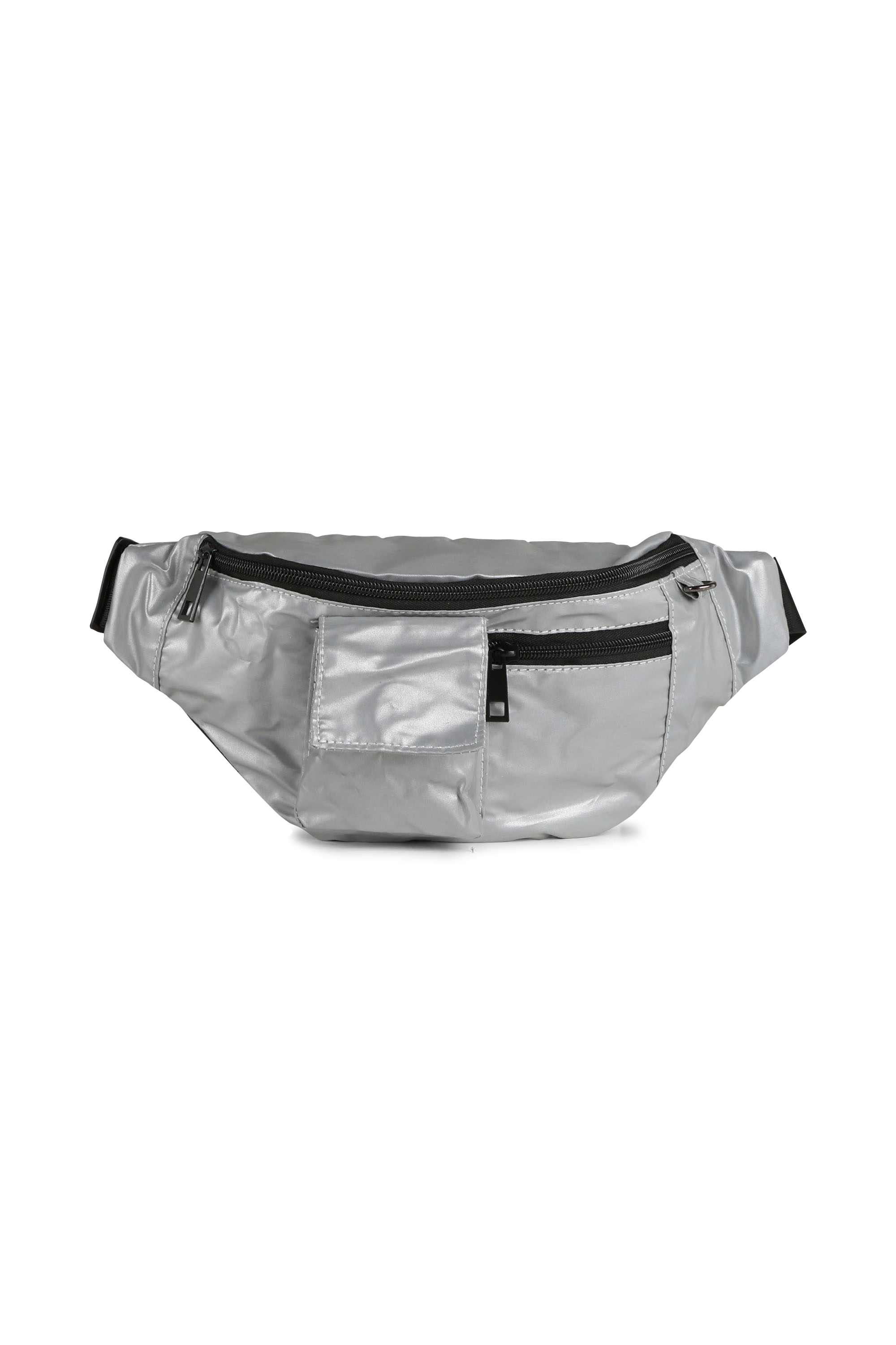 PIECES Sac pcnille nylon bumbag Argent