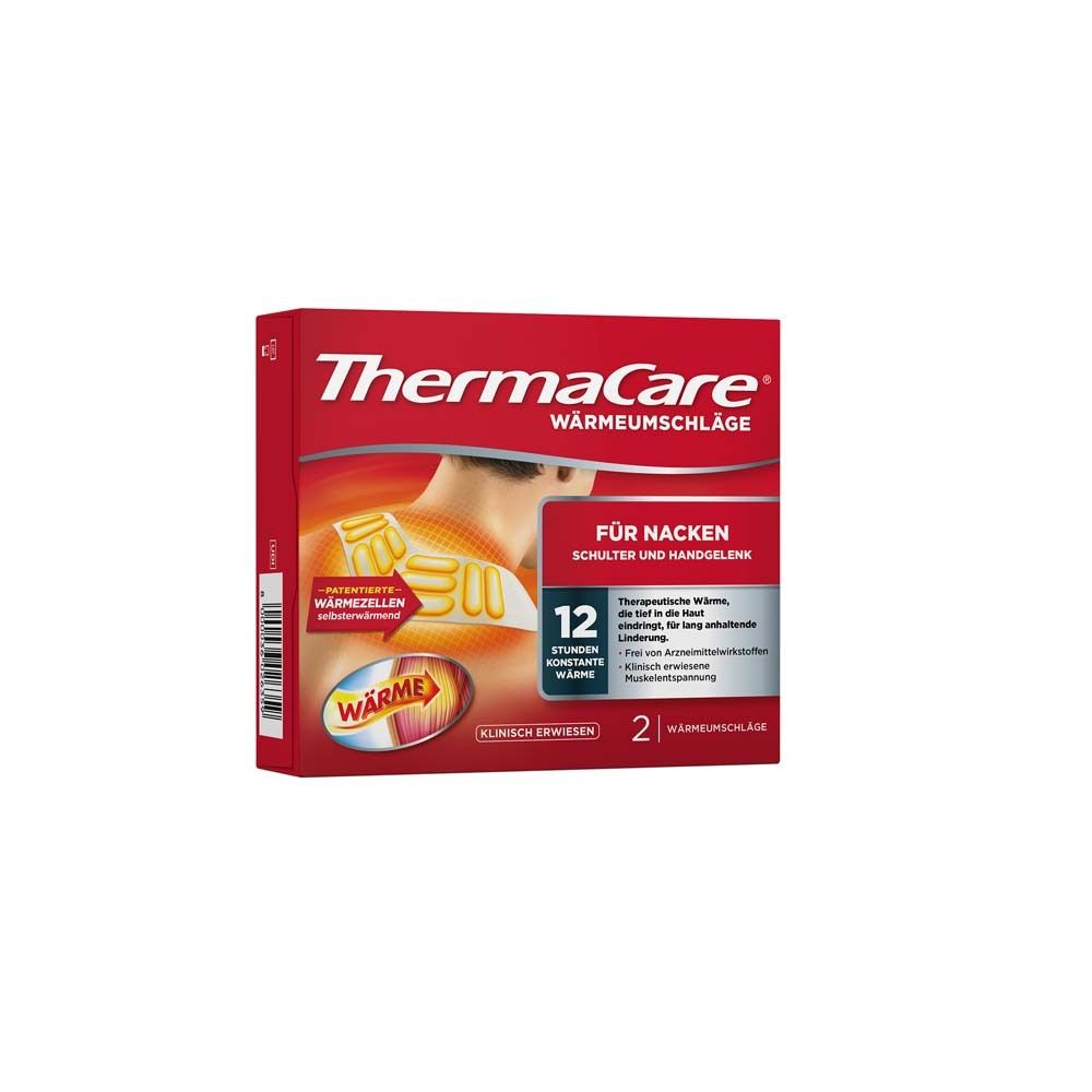 ThermaCare® Wärmepflaster bei Schmerzen in Nacken, Schulter und Handgelenk