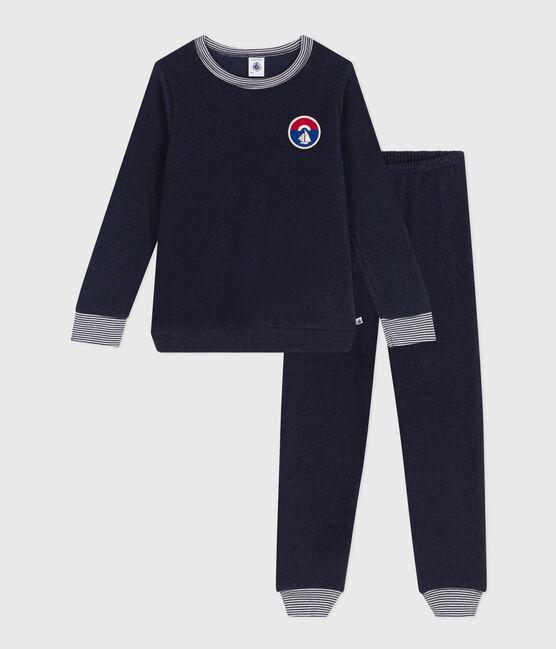 Pyjama en bouclette éponge enfant
