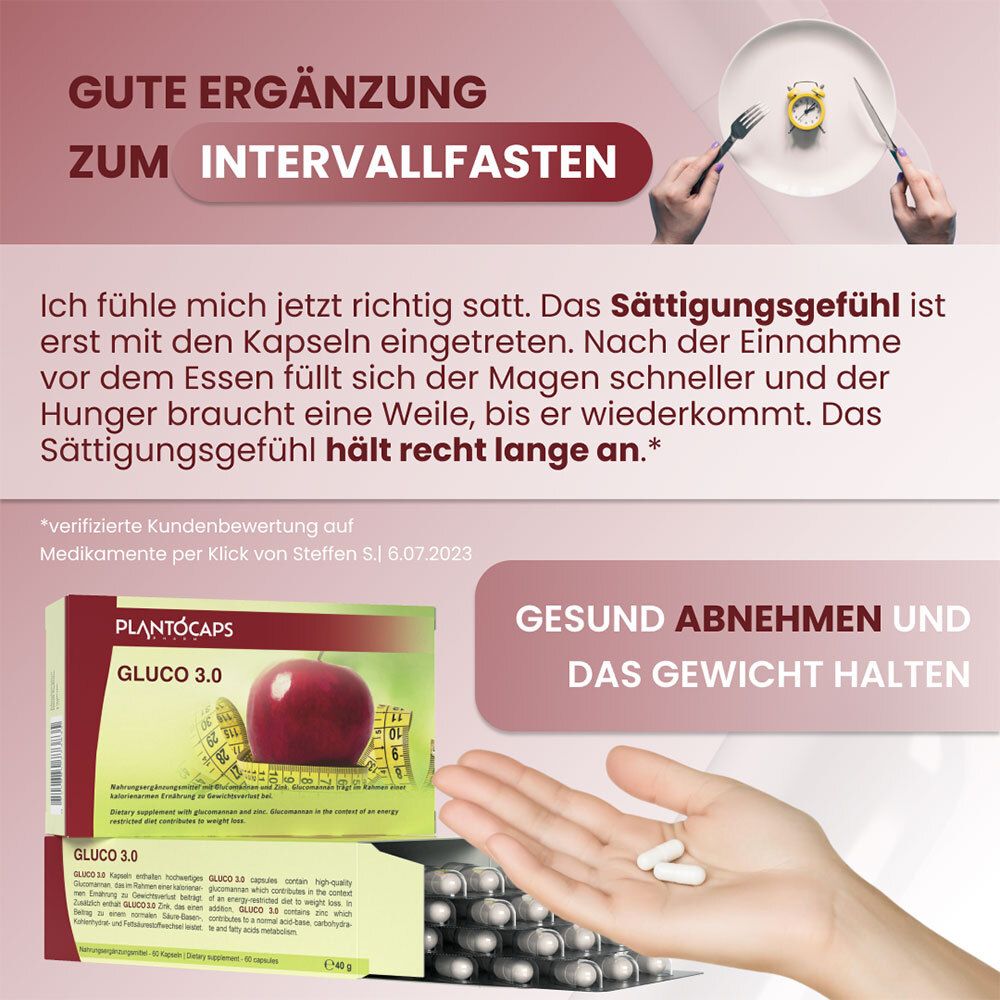 plantoCAPS® GLUCO 3.0